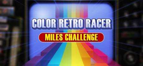 FIRST STEAM GAME VHS — COLOR RETRO RACER : MILES CHALLENGE