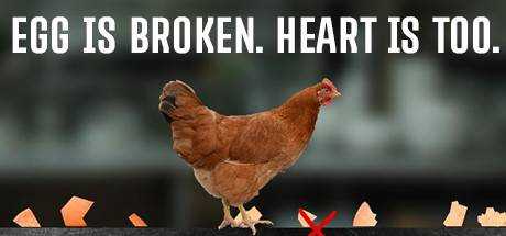 egg is broken. heart is too.