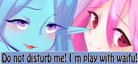 Do not disturb me! I`m play with waifu!