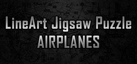 LineArt Jigsaw Puzzle — Airplanes