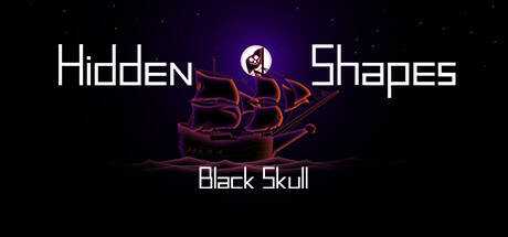 Hidden Shapes Black Skull — Jigsaw Puzzle Game