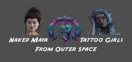 Naked Maya Tattoo Girls From Outer Space