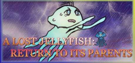 A lost jellyfish: Return to its parents