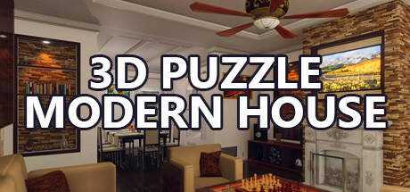 3D PUZZLE — Modern House