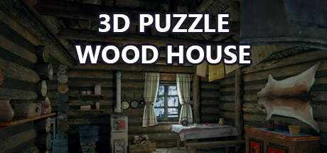 3D PUZZLE — Wood House