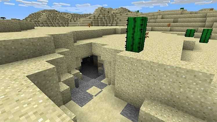 sand blocks should be mined with a shovel