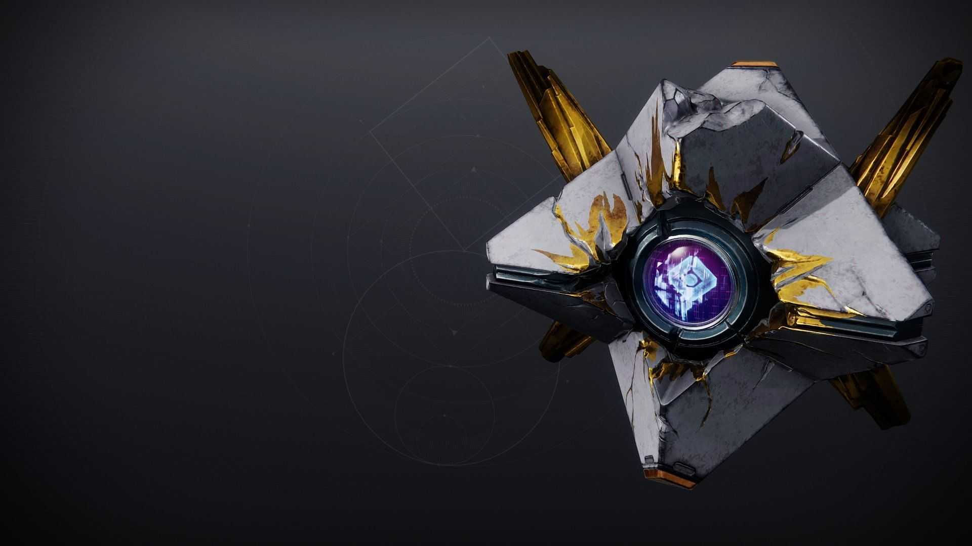 The Battle Worn Exotic Ghost shell in Destiny 2 (Image via Bungie)