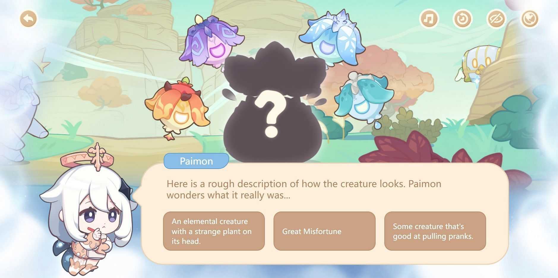 The third question on Day 2 (Image via HoYoverse)