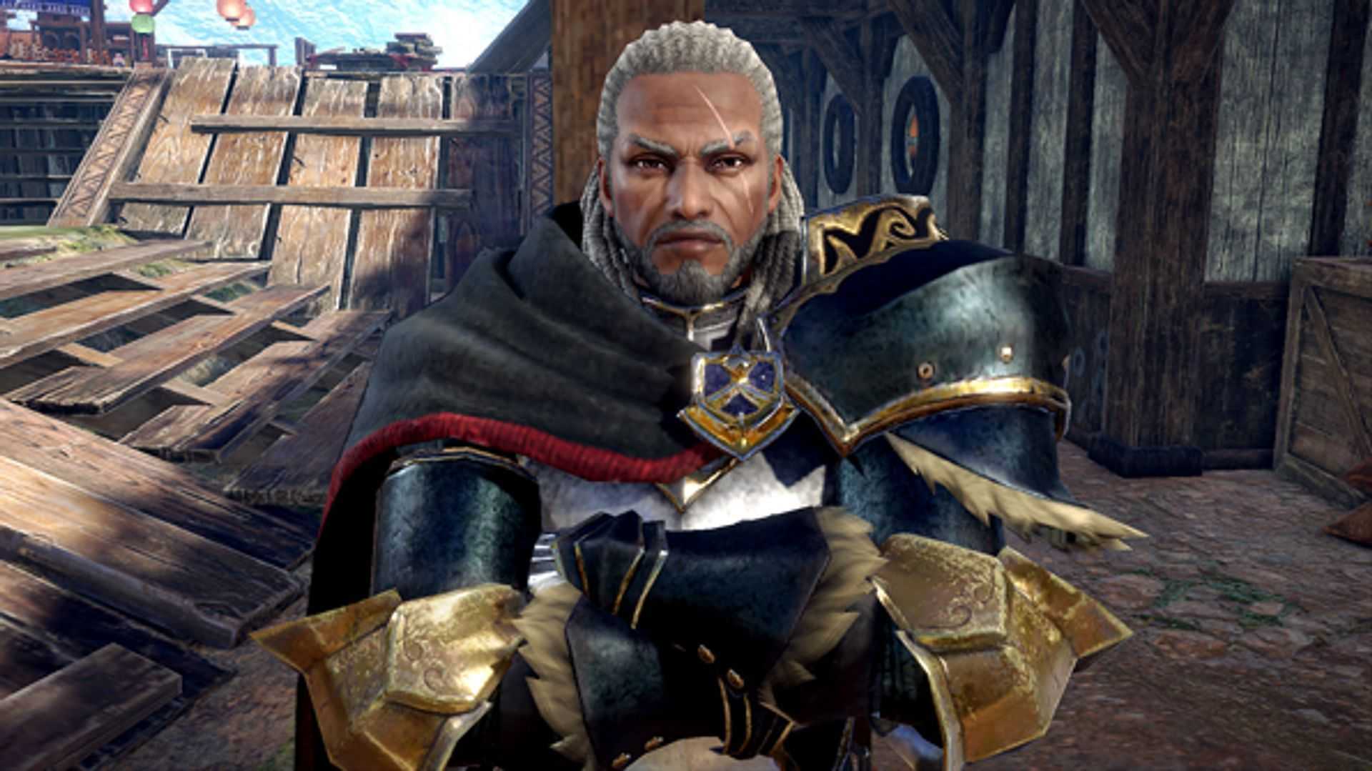 A screenshot of Master Arlow (Image via Capcom)