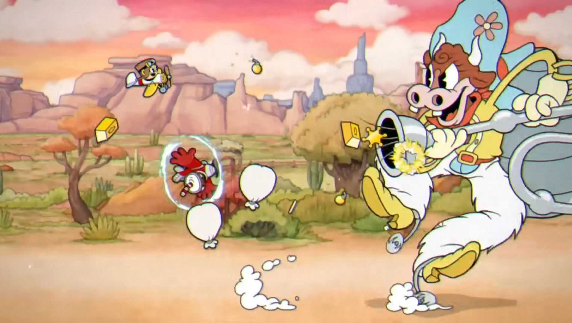 Esther Winchester as she appears in Cuphead (Image via Studio MDHR)