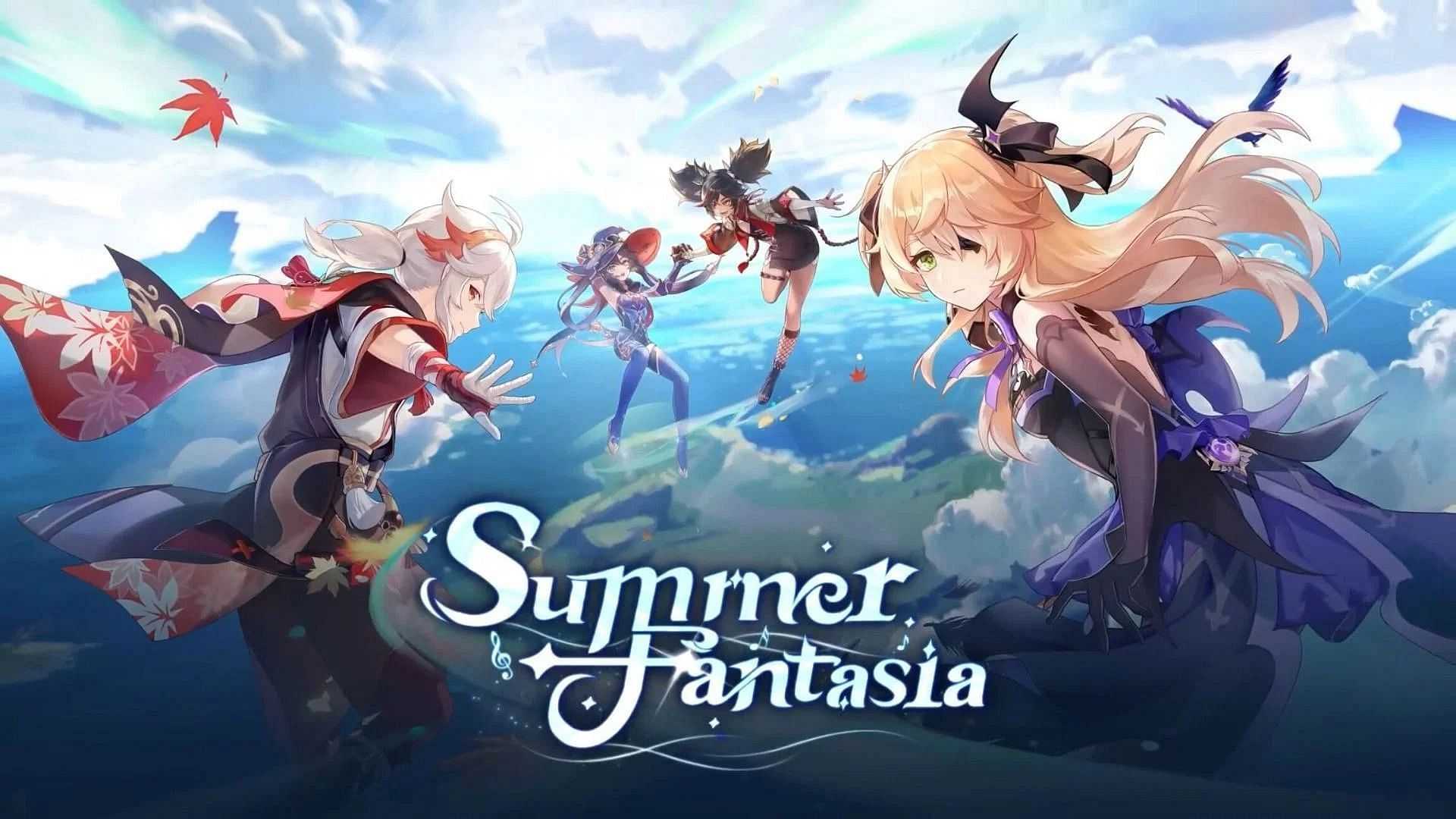Summer Fantasia in version 2.8 (Image via HoYoverse)