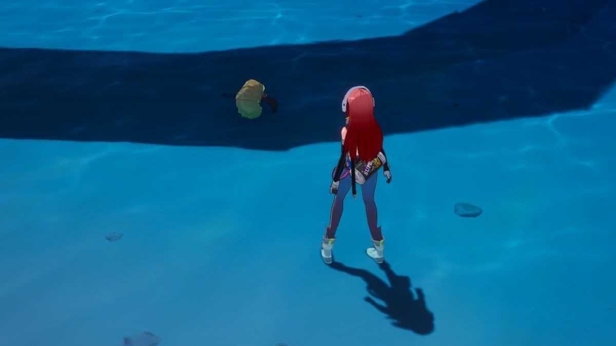 A player comes across a Hermit Crab in Tower of Fantasy (Image via Perfect World)