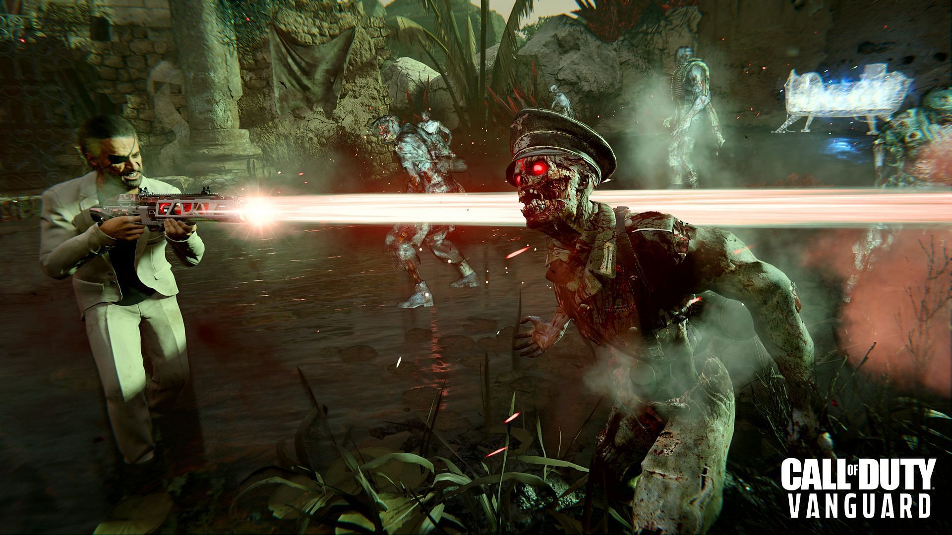 The EX1 assault rifle in action (Image via Activision)