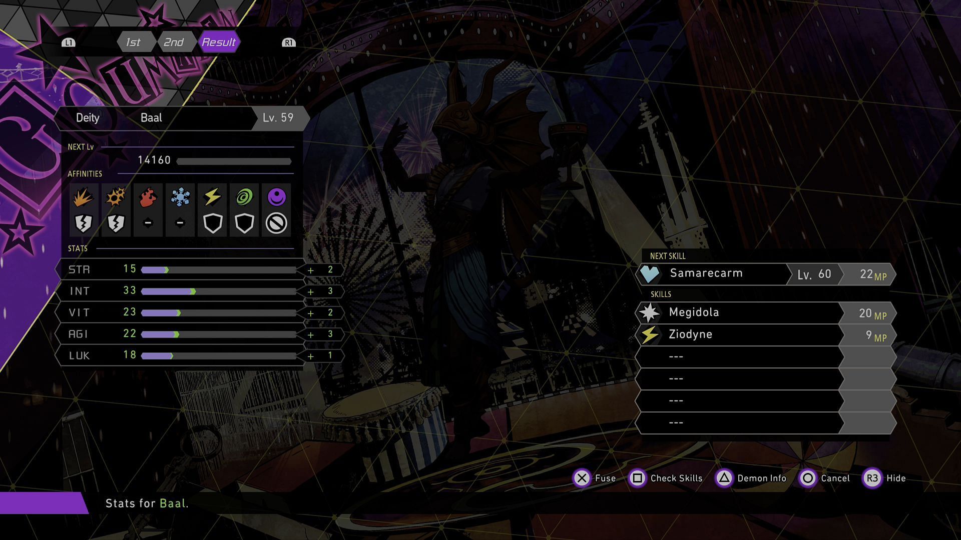 Baal is one of several possible fusions for this demon (Image via Atlus)
