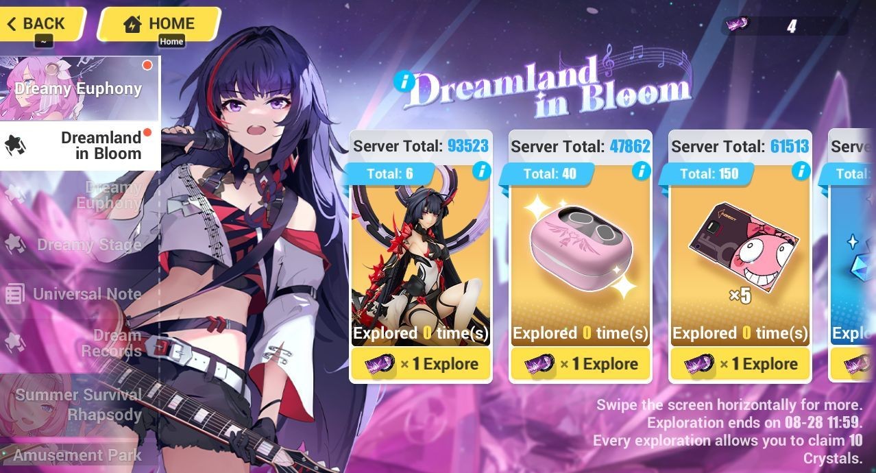 In-game events Dreamland in Bloom (Image via HoYoverse)
