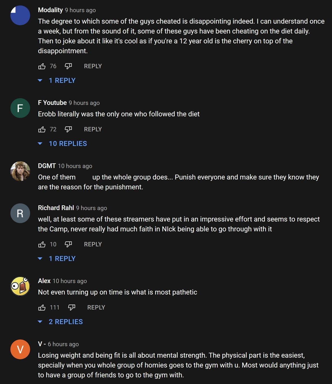 Fans in the YouTube comments section provide their take 2/2 (Images via OTKlips/YouTube)
